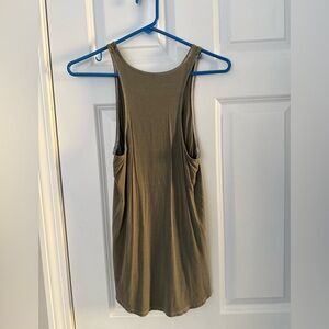 American Eagle Outfitters Khaki Tank Top